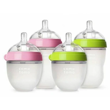 Bình Sữa Comotomo 150ml‑250ml, Nhỏ Gọn, Tặng Tay Cầm Cán Tiên, Giá 239.000₫ 4 Bình Sữa Comotomo 150ml‑250ml, Nhỏ Gọn, Tặng Tay Cầm Cán Tiên, Giá 239.000₫ 4