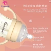 Bình sữa đa năng Kichilachi Tritan 240ml cổ rộng, tay cầm chống sặc, đầy hơi cho bé 3