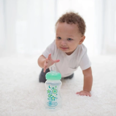 Bình sữa Dr Brown cổ rộng Natural Flow Anti Colic 270ml giá ưu đãi 389k (Mỹ) 7