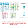 Bình sữa Dr Brown Option 120/250ml và Cổ nhựa hẹp đa màu giảm giá 249.900đ - An toàn, tiện lợi cho bé