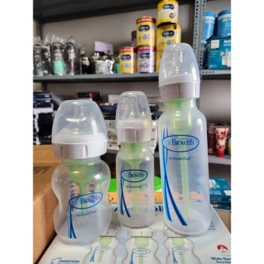 Bình sữa Dr Browns cổ rộng chống sặc thế hệ mới 150ml 270ml nhựa PP Made in USA giá 239.000₫ 3