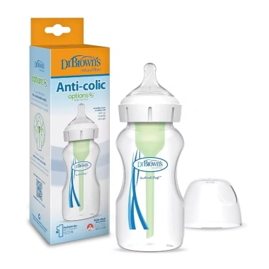 Bình sữa Dr Browns cổ rộng chống sặc thế hệ mới 150ml 270ml nhựa PP Made in USA giá 239.000₫ 7