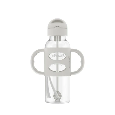 Bình sữa Dr Brown's PP 250ml, cổ hẹp, 2 tay cầm, ống hút silicone, màu hồng xanh ghi - 373.000đ 5 Bình sữa Dr Brown's PP 250ml, cổ hẹp, 2 tay cầm, ống hút silicone, màu hồng xanh ghi - 373.000đ 5