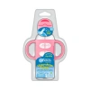 Bình sữa Dr Brown's PP 250ml, cổ hẹp, 2 tay cầm, ống hút silicone, màu hồng xanh ghi - 373.000đ 6