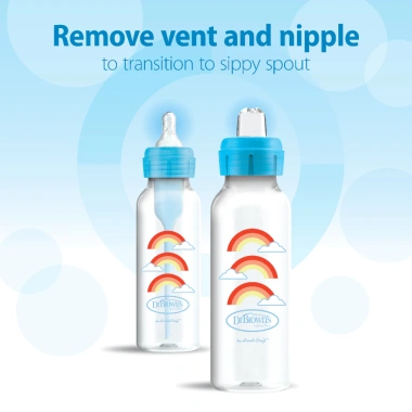 Bình sữa Dr.Brown cổ hẹp 250ml nhựa PP Options Plus chuyển đổi 2 giai đoạn - Giá ưu đãi 310,000₫ 3