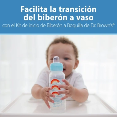 Bình sữa Dr.Brown cổ hẹp 250ml nhựa PP Options Plus chuyển đổi 2 giai đoạn - Giá ưu đãi 310,000₫ 5