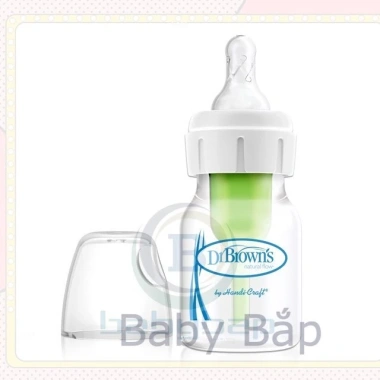 Bình sữa Dr.Brown's cổ hẹp 60/120/250ml nhựa PP - Giá ưu đãi 190k tại Babybap