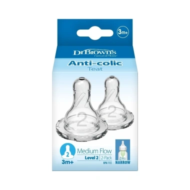 Bình sữa Dr.Brown's cổ hẹp 60/120/250ml nhựa PP - Giá ưu đãi 190k tại Babybap