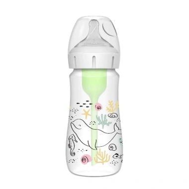 Bình sữa Dr.Brown's Options Plus cổ rộng 270ml - Giá ưu đãi 352.000đ
