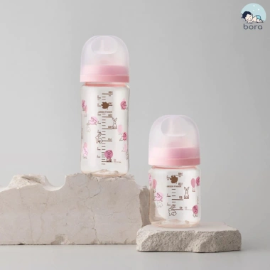 Bình sữa Green Finger Bebegrow nhựa PA G850 siêu bền, an toàn, chống UV tách hộp