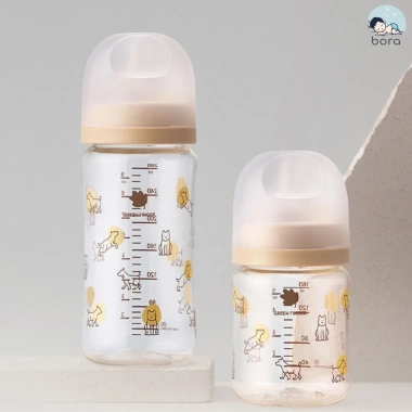 Bình sữa Green Finger Bebegrow nhựa PA G850 siêu bền, an toàn, chống UV tách hộp