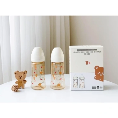 Bình sữa Grosmimi họa tiết gấu 200‑300ml – An toàn, tiện lợi, chỉ 280.000₫ 4