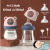 Bình Sữa HarBear Thủy Tinh Chống Đầy Hơi 120ml-180ml Bảo Vệ Bé Giá Ưu Đãi 109.000 6