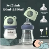 Bình Sữa HarBear Thủy Tinh Chống Đầy Hơi 120ml-180ml Bảo Vệ Bé Giá Ưu Đãi 109.000 7