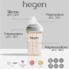 Bình sữa Hegen 60‑330ml cao cấp, có phụ kiện nút, cổ nối, nắp đậy - Hàng chính hãng 5
