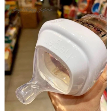 Bình sữa Hegen 60‑330ml cao cấp, có phụ kiện nút, cổ nối, nắp đậy - Hàng chính hãng