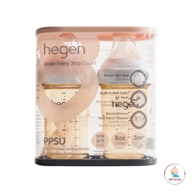 Bình sữa Hegen chính hãng cao cấp 60-150-240-330ml - Giá ưu đãi 606.000 VNĐ 3