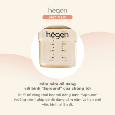 Bình sữa Hegen PPSU 330ml size L núm ti, an toàn cho bé trên 6 tháng, màu Robin Egg Blue giới hạn, độ bền cao, thiết kế sang trọng - giảm còn 979.000₫ 5