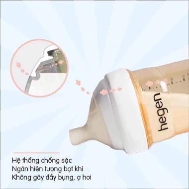 Bình Sữa HEGEN PPSU 60-330ml Núm Ti Siêu Mềm Chất Lượng Cao Giá 385k