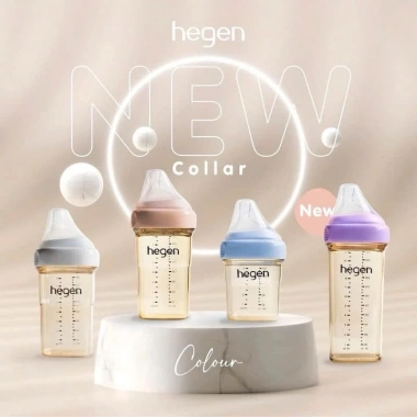 Bình sữa Hegen PPSU chống sặc 60-330ml cho bé sơ sinh và trẻ nhỏ - An toàn không rò rỉ giá ưu đãi 550k
