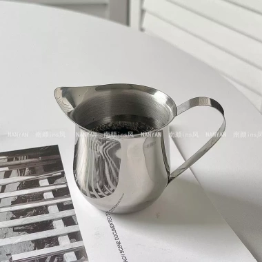 Bình sữa inox Ounce 300ml - Cốc uống sữa, espresso, cà phê, nồi miệng sắc nét