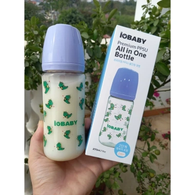 Bình Sữa IOBABY PPSU 170ml 270ml Họa Tiết Xinh Xắn và 1 Núm Giá Ưu Đãi 75.000 8