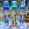 Bình sữa Jumi 140-250ml, núm vú mềm, kháng sặc, giảm đầy hơi, tay cầm, không quai 6
