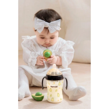 Bình Sữa Kamidi Chất Liệu PPSU 210ml-300ml Họa Tiết Bơ An Toàn Giá Ưu Đãi 422.900 VND