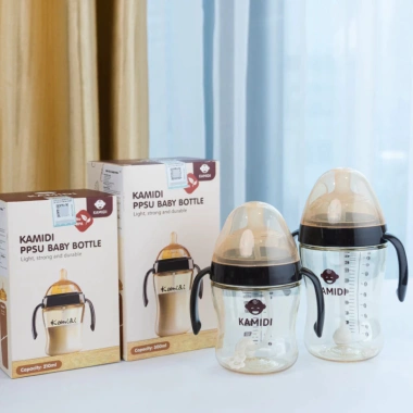Bình sữa Kamidi PPSU an toàn, chống sặc, đầy hơi nhanh - Giá ưu đãi 382.000₫ 2