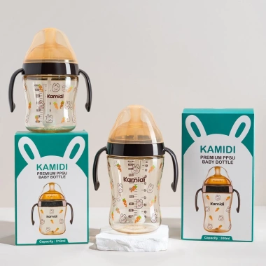 Bình sữa Kamidi PPSU họa tiết thỏ 210ml/300ml - An toàn, giá chỉ 550.000đ 3