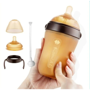 Bình Sữa Kamidi Silicon Nâu 150ml/250ml - Đầu Ti Mẹ An Toàn, Giá Giảm 341k 3