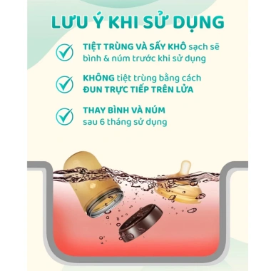 Bình sữa Kamidi silicone an toàn cho bé sơ sinh, chống sặc, giảm đầy hơi, 414k