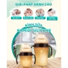 Bình sữa Kamidi silicone an toàn cho bé sơ sinh, chống sặc, giảm đầy hơi, 414k 9