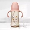 Bình sữa KU.KU Duckbill PPSU 300ml - Cổ rộng xoay 360°, van chống sặc, tay cầm