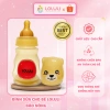 Bình sữa Loluli báo nóng PPSM kháng khuẩn an toàn 120/180/240ml vàng - 175.000₫