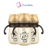 Bình sữa Mèo Nâu cổ rộng 240/300ml - van chống sặc, tay cầm tiện lợi, giá 15.000 VND