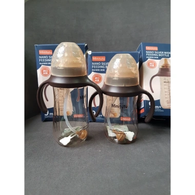 Bình sữa Minitutu Nano bạc cổ rộng 300ml và 240ml cho bé - Giá ưu đãi 150.000₫ 6