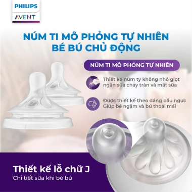 Bình Sữa Mô Phỏng Tự Nhiên PPSU Philips Avent 125/260/330ml - Giá ưu đãi 403.000đ 4 Bình Sữa Mô Phỏng Tự Nhiên PPSU Philips Avent 125/260/330ml - Giá ưu đãi 403.000đ 4