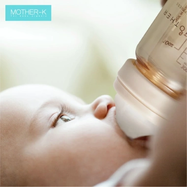 Bình sữa Mother-K nhựa PPSU cao cấp 180ml núm ti Silicone y tế - Giá ưu đãi 287,200₫