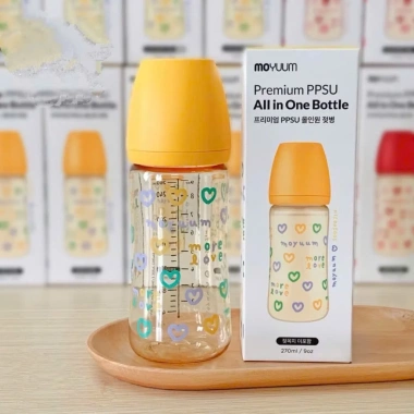 Bình sữa moyuum 170-270ml cổ rộng họa tiết tim vàng đỏ Giá chỉ 38.000đ 9 Bình sữa moyuum 170-270ml cổ rộng họa tiết tim vàng đỏ Giá chỉ 38.000đ 9