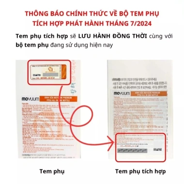 Bình sữa Moyuum 170ml‑270ml Hàn Quốc chọn núm chính hãng – An toàn cho bé, Giá 219,100₫, Nhà Bắp Store