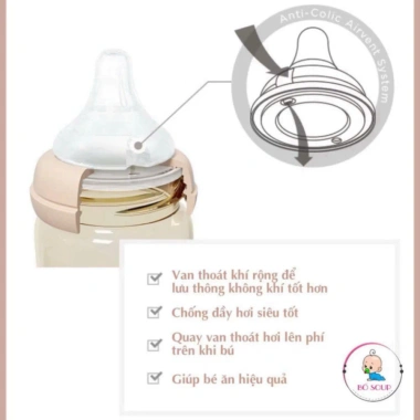 Bình sữa Moyuum Hàn Quốc cho trẻ, núm ti mềm mại, nhựa PPSU 170ml/270ml - Giá chỉ 199.000₫ 2