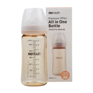 Bình sữa Moyuum Hàn Quốc, núm ti êm ái, nhựa PPSU 170ml/270ml - Giá ưu đãi 245k 5