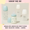 Bình sữa Moyuum thủy tinh silicone 150ml-240ml - Tặng quà, giá ưu đãi 190k