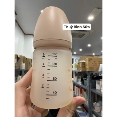 Bình sữa Moyuum Thủy tinh tráng Silicon 150ml-240ml Hàn Quốc chính hãng - 480k 6