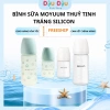 Bình sữa Moyuum thuỷ tinh tráng silicon 150ml - 240ml không BPA giá ưu đãi 585k