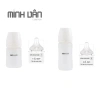 Bình sữa Moyuum thuỷ tinh tráng silicon 150ml/240ml - Giá 565k, không đổi núm 5