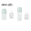 Bình sữa Moyuum thuỷ tinh tráng silicon 150ml/240ml - Giá 565k, không đổi núm 6