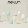 Bình sữa Moyuum thủy tinh tráng silicon mẫu trơn và hoạ tiết nhập khẩu chính hãng giá ưu đãi 359.000 VND 2