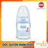 Bình sữa NUK Premium Choice 120ml Thủy tinh cao cấp - Núm ti chỉnh nha Silicone S1 M, 239.200₫